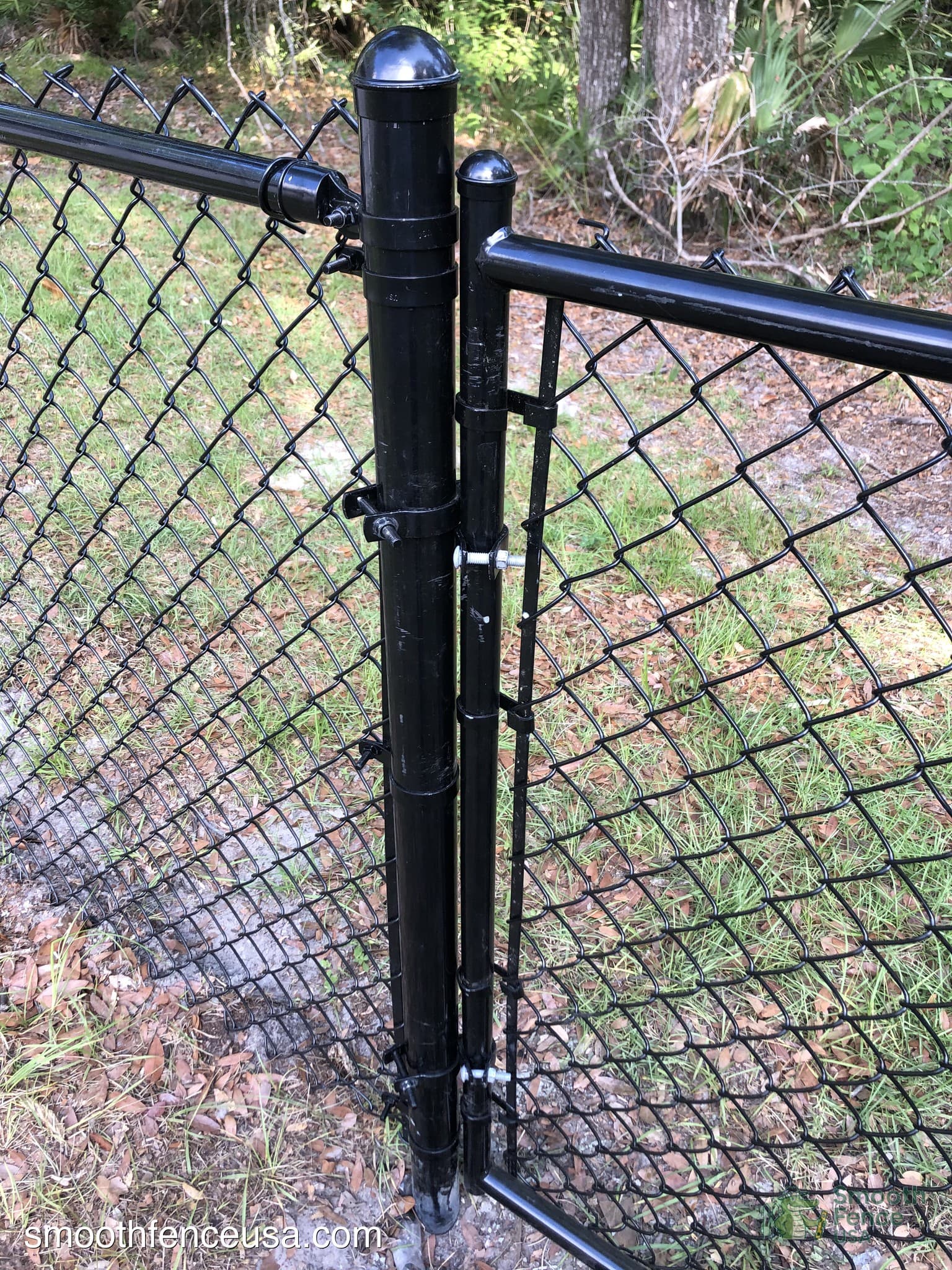 Chain Link Fence Galvanized Silver