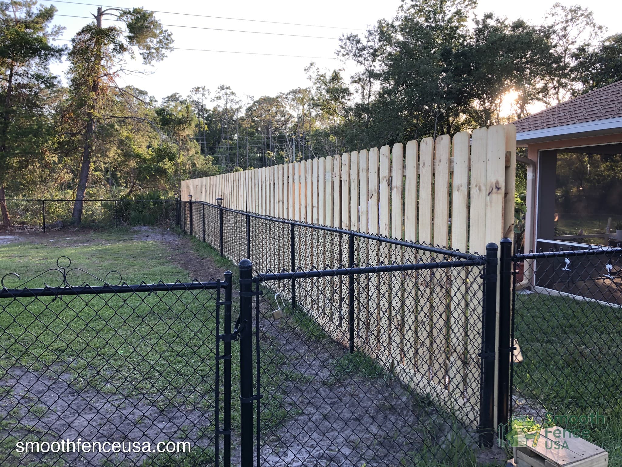 Chain Link Fence Installation